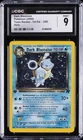 2000 POKEMON TEAM ROCKET 1ST EDITION #3 DARK BLASTOISE CGC 9