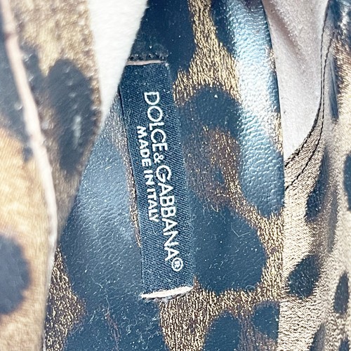 Bota Dolce & Gabbana y2k charol negro punta hasta la rodilla tacón alto IT 38 - Imagen 14 de 15