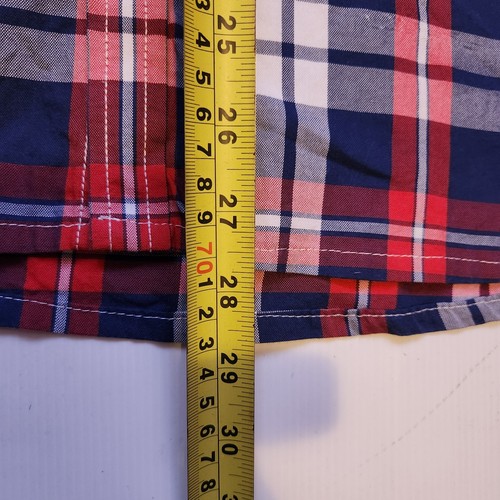 Superdry Hombre Camisa Con Cuello Talla XL Botones Cuadros Manga Larga  - Imagen 11 de 11