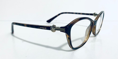 NEW VOGUE VO 5057 W656 HAVANA BROWN CAT EYE RX EYEGLASSES 51-16-135 MM W/CASE - Picture 8 of 11