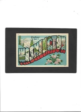 WASHINGTON STATE PC "Greetings From" UNUSED  CLEAN  Mount Rainier & Local Scenes