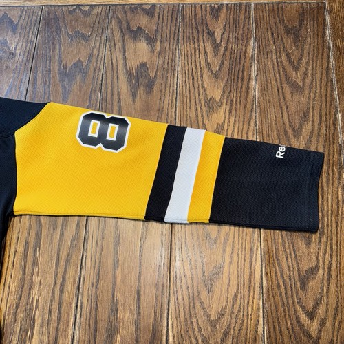 Camiseta deportiva para mujer Pittsburgh Penguins Sidney Crosby grande NHL hockey 87 capitán - Imagen 5 de 13