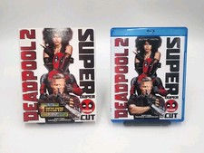Deadpool 2 Blu-ray Super Duper Cut 2 Disc Set W/Slipcover - Free Shipping 