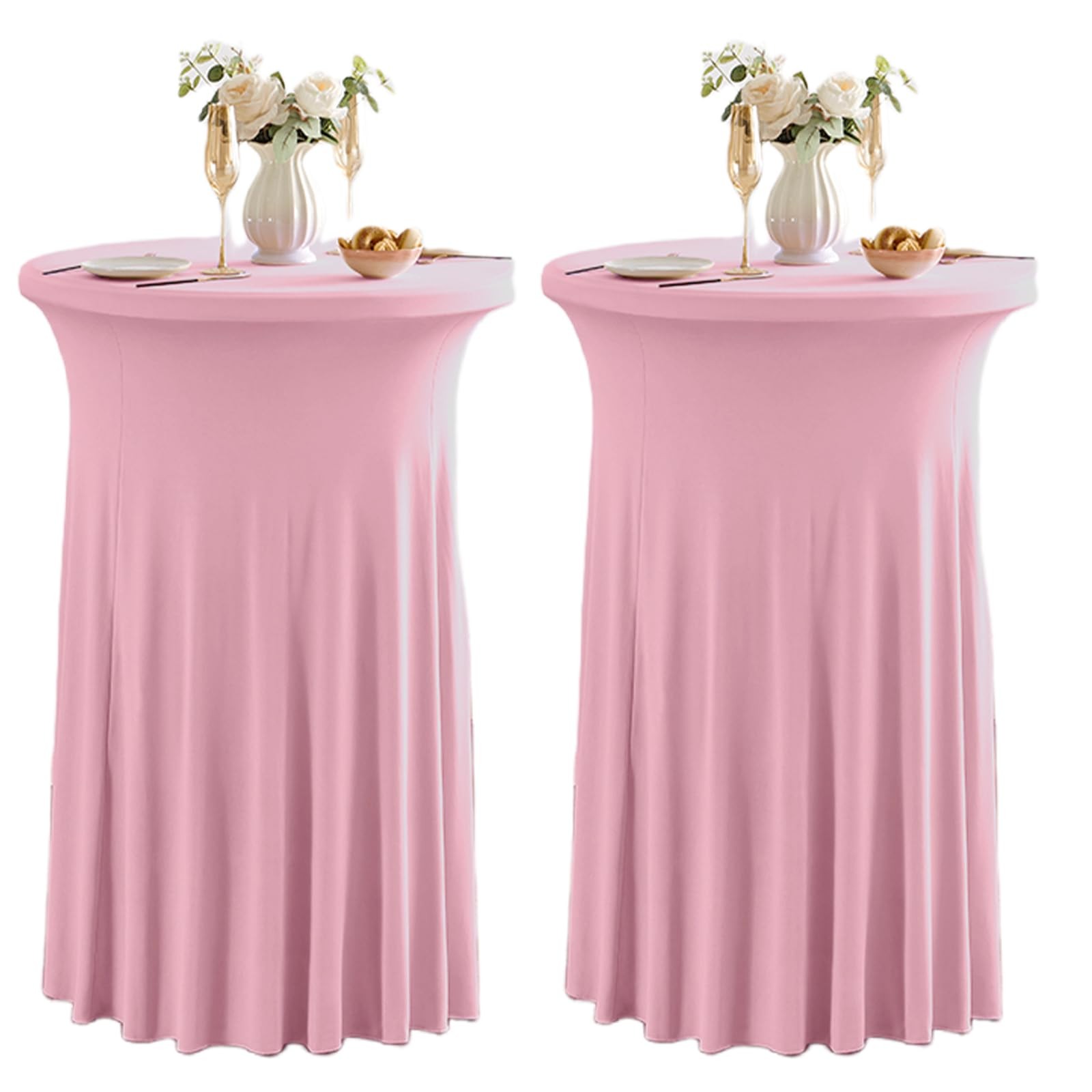 S With Skirt Stretch Spandex Tablecloth