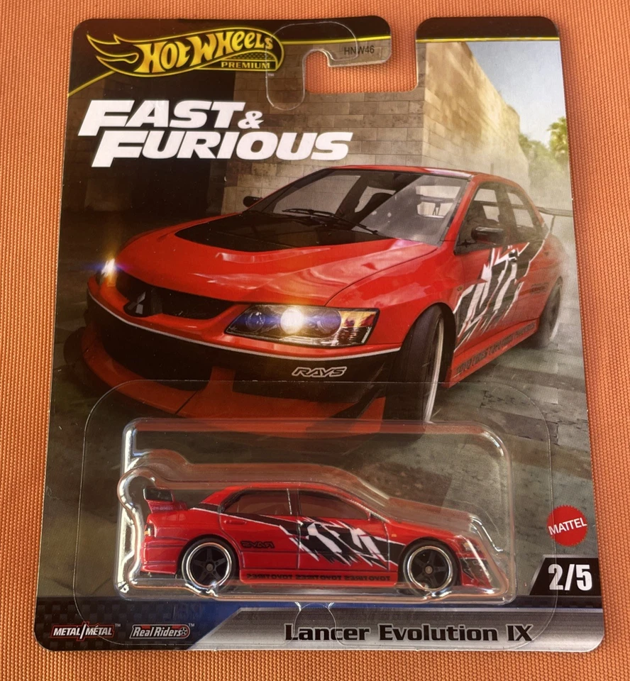 Hot Wheels 2025 Fast And Furious Lancer Evolution Ix Red - Image 2 of 4