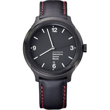 Herrenuhr Mondaine HELVETICA No. 1 BOLD NY Edt. [Ø 43 mm]