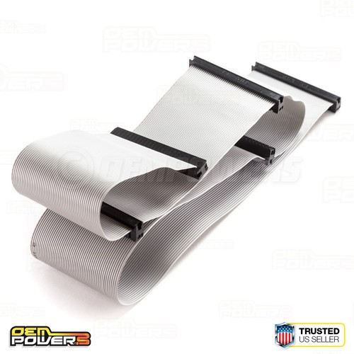 NEW 30" 50-Pin SCSI Internal Ribbon Flat Cable F/F 5-Connector 4-Device Drive - Picture 3 of 7