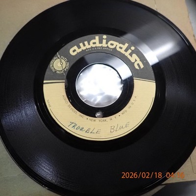 LONG GONE MILES early one morning / Trouble Blue TWO KINGS Test Pressing Demo