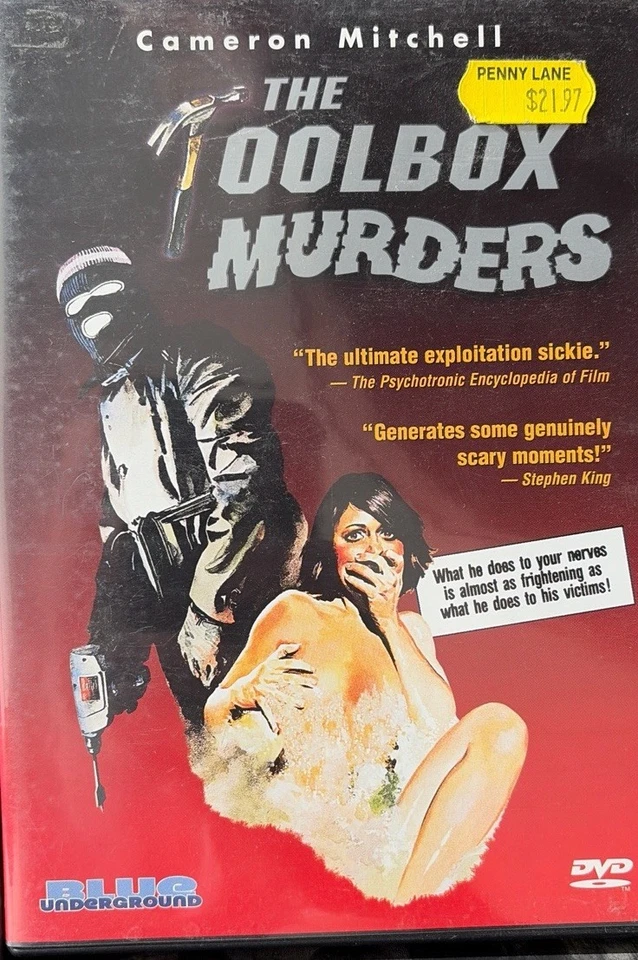 4 CLASSIC HORROR SLASHER GORE DVD LOT BASKET CASE TOOL BOX MURDERS ROB ZOMBIE!!! - Image 4 of 4