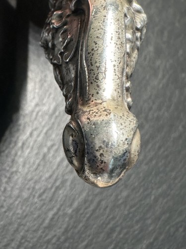 VIKTORIANISCHER ODER JUGENDSTIL STERLINGSILBER REPOUSSER TINTE RADIERER SCHABER H756 - Bild 13 von 14
