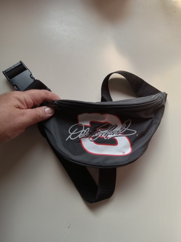 Marsupio vintage anni 90 ufficiale Nascar Dale Earnhardt cinturino spesso #3 logo auto USATO