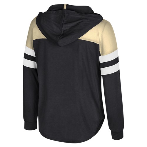 Girls Youth Colosseum Black Purdue Boilermakers Reflection Hoodie Long Sleeve - Picture 3 of 3