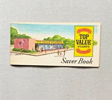 VINTAGE 1966 UNUSED EMPTY TOP VALUE STAMPS SAVER BOOK COLLECTIBLE PROMO