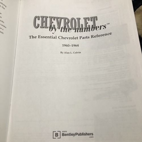 Chevrolet by the Numbers 1960-64: The Essential Chevrolet Parts Reference Book - Picture 14 of 15