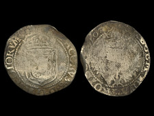 James VI Scotland 1/4 Quarter Thistle Merk 1602 - aVG