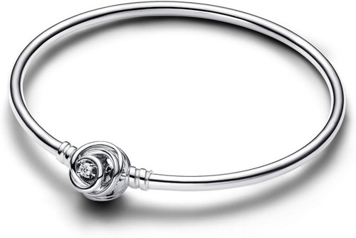 Bracelet à fermoir entouré Pandora Moments - Photo 1 sur 2
