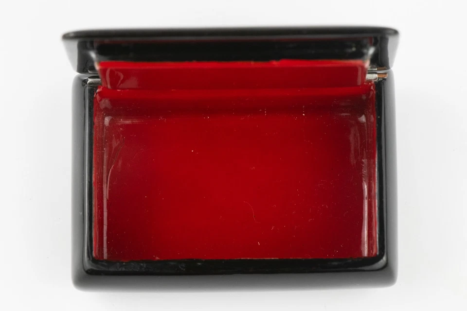 Vintage Hand Painted Decorative Russian Lacquer Box Palekh - Rectangle, Folk Art - Image 4 of 4