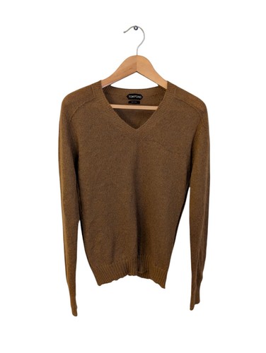 Maglione Tom Ford uomo mohair scollo a V taglia IT50 - Foto 1 di 4