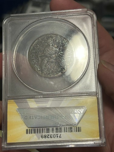 1787 COPPER COLONIAL CONNECTICUT DRAPED BUST ANACS AG3! EARLY US COIN*** - Picture 9 of 10