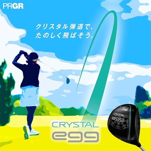for Ladies Yokohama PRGR GOLF Japan 2025 CRYSTAL egg IRON SET 7,8,9,Pw 4-Irons - Picture 14 of 14