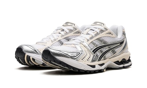NEW ASICS Gel Kayano 14 White Midnight 1202A056-109 Women's Sz 7.5-11 - Picture 2 of 5