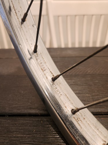 Schwinn Stingray 20" S-2 REAR WHEEL w/3 SPEED STURMEY ARCHER Hub 1966 - Picture 3 of 14
