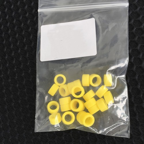 Anillos de higiene para instrumentos de silicona dental codificados por colores autoclavables tamaño S/L EE. UU. - Imagen 5 de 15