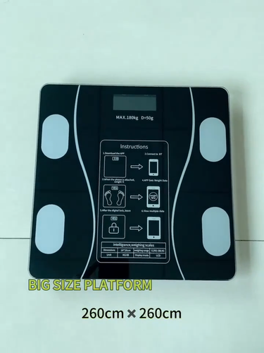 Bilancia Elettronica Pesapersone Intelligente digitale fino a 200 kg. - Video 1 di 1