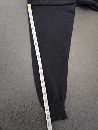 Vintage 90er Fila Mock Rollkragenpullover Herren Medium Made In Italy Wollpullover - Bild 9 von 16