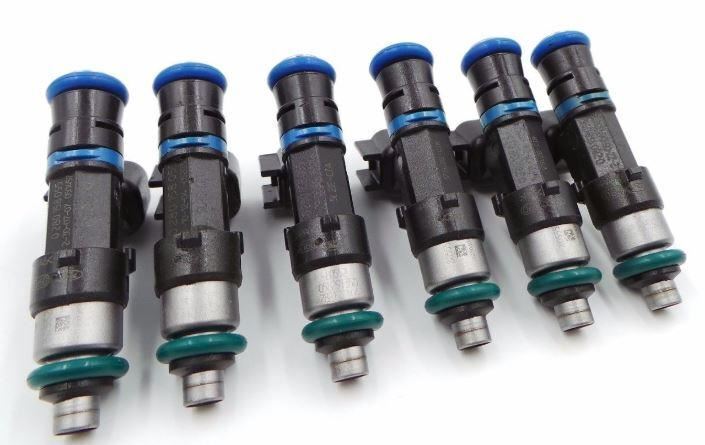 6 x FUEL INJECTORS for FORD COURIER PH 4L V6 04-06 INJECTOR BLUE 6 x FUEL INJECTORS for FORD COURIER PH 4L V6 04-06 INJECTOR BLUE