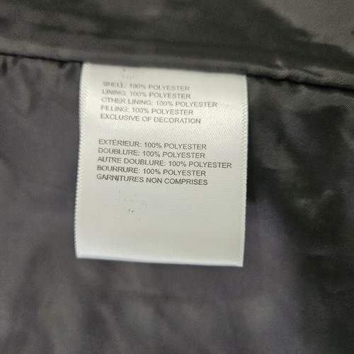 Laundry By Design  Gray Quilted Hooded Puffer Jacket/Coat Medium  - Bild 16 von 18