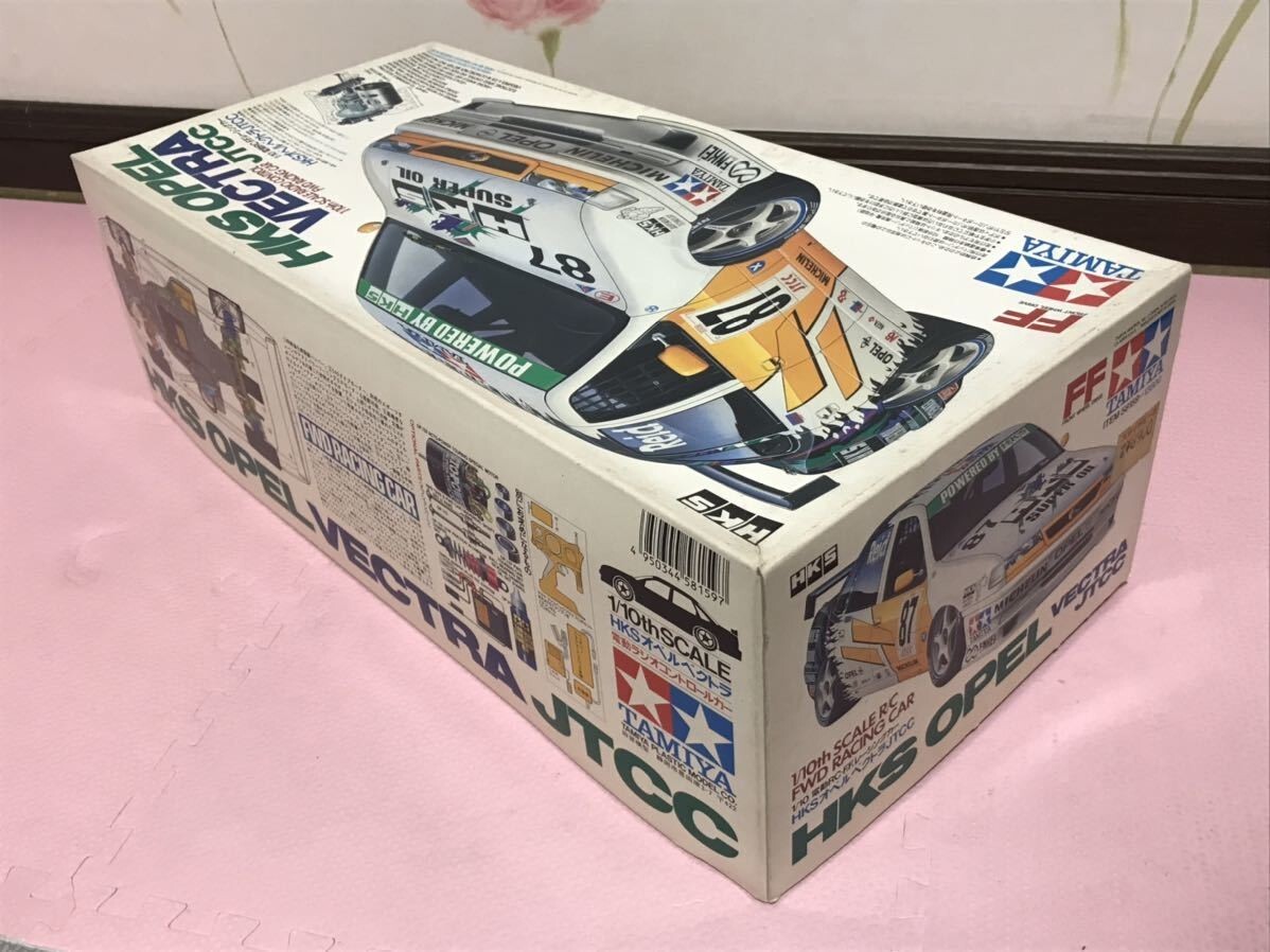 TAMIYA 1/10 HKS OPEL VECTRA JTCC Racing RC Kit Vintage in