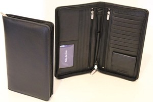 RFID-Security-Block-Lined-Leather-Passport-Wallet-Col-Black-Style-No-11010