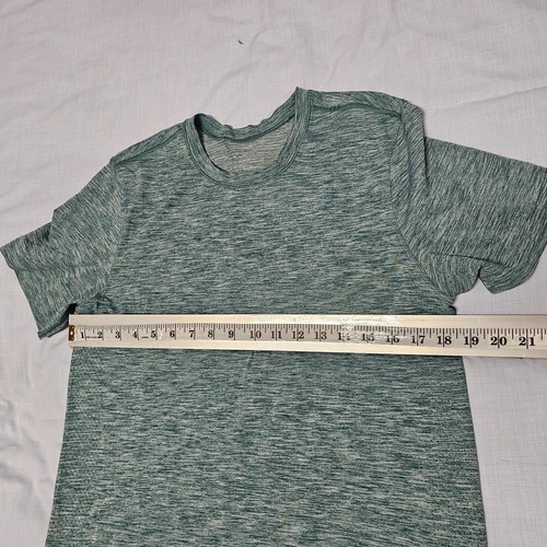 Lululemon Time to Get Dirty Get Outside Get Sweaty Hombres Talla M Verde - Imagen 8 de 13