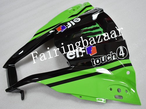Fit for 2011-2015 ZX10R Green Black ABS Injection Mold Bodywork Fairing Kit - Foto 2 di 7