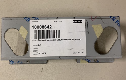 Franke Foodservice Coffee 18008642-M BRACKET, Stainless Steel - Obsolete Part - Bild 3 von 3