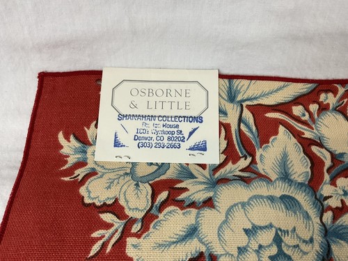 (3) OSBORNE & LITTLE UK Designer Stoff 26" Muster/Reste ELYSIUM ISEULT - Bild 5 von 9