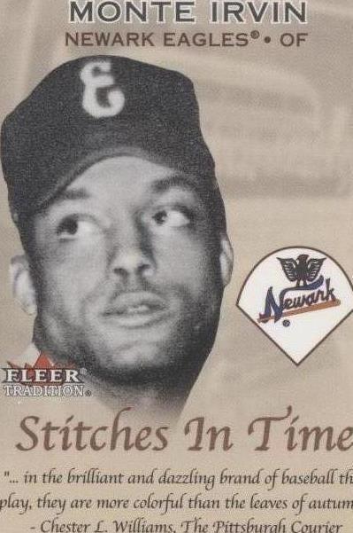 2001 Fleer Tradition - Monte Irvin #11 ST - 1 of 1