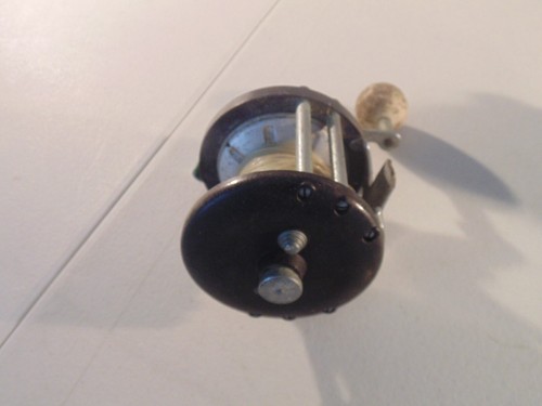 LOT 2 Sears 6 4376 Vintage Fishing Reel & Brown with no ID - Picture 3 of 8