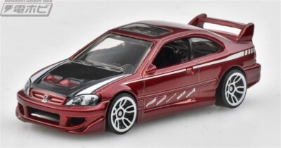 Hot Wheels ホンダ シビック 5セット Mattel Hot Wheels Honda Civic 50th Anniversary Mini Car 5