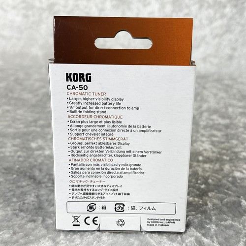 Korg Chromatic Tuner CA-50 - New - Picture 3 of 5