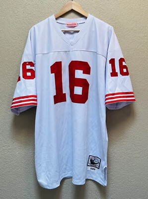 Mitchell Ness San Francisco 49ers 1989 Joe Montana Jersey Men’s Size-56 