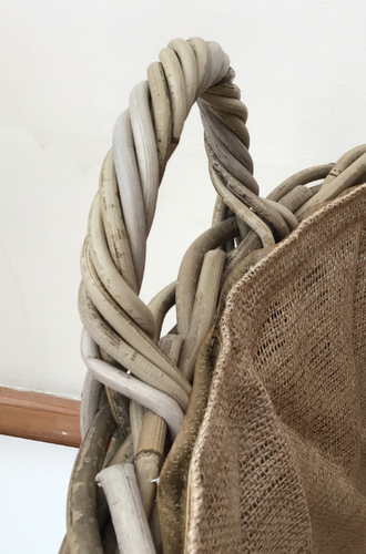 Rattan Log / Storage / Kindling Baskets, Excellent Quality, Hessian Lined - Picture 33 of 33
