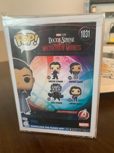 Signierter Funko Pop - Xochitl Gomez - Doctor Strange - America Chavez #1031 - Bild 3 von 4