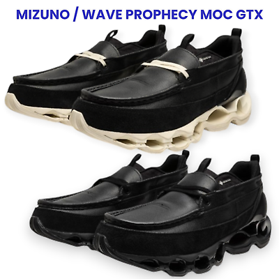 MIZUNO WAVE PROPHECY MOC GTX Black x Off White Black Japan MIZUNO WAVE PROPHECY MOC GTX Black x Off White Black Japan