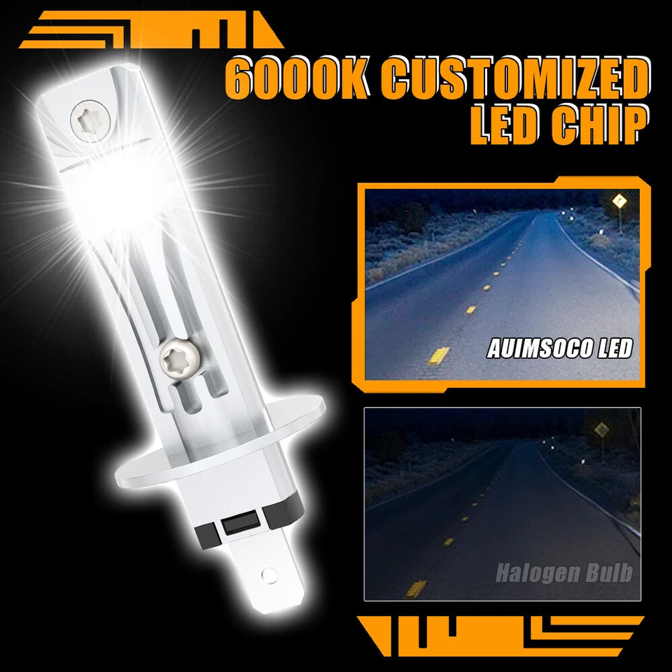 For Kia Borrego 2009-2011 2x LED Headlight Kit Combo 6000K White Bulbs High Beam - Изображение 4 из 4