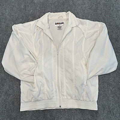 VINTAGE 90s MEN'S TAIWAN FULL ZIP LOGO BOMBER JACKET SZ M VINTAGE 90s MEN'S TAIWAN FULL ZIP LOGO BOMBER JACKET SZ M