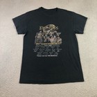 lord of the rings 20th anniversary 2001-2021 T Shirt Mens M black