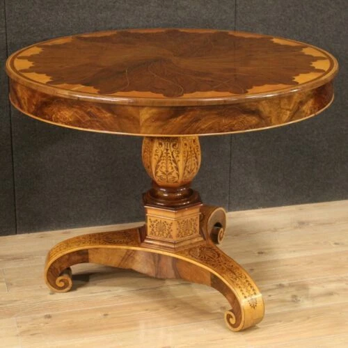 Tavoli d'antiquariato Carlo X