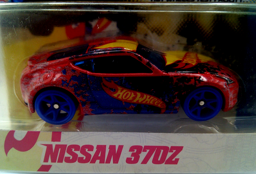2011 TEAM HOT WHEELS HIGH-SPEED WHEELS! "NISSAN 370Z" DESIGNED FOR SPEED! RARE - Picture 2 of 3
